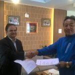 Agreement between GHE Pvt. Ltd. and Palun Khola Hydropower Pvt. Ltd.