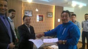 Agreement between GHE Pvt. Ltd. and Palun Khola Hydropower Pvt. Ltd.