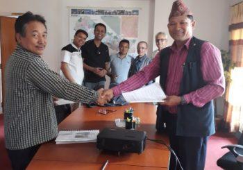Agreement between Gorkha Hydro and Engineering Pvt. Ltd. and Water Solution Pvt. Ltd.